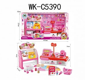 Игровой набор - Магазин мороженого, в коробке (Junfa Toys, 1966-A2)