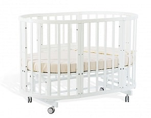 Кровать-трансформер Nuovita Nido Magia, цвет Белый жемчуг / Perla (Nuovita, NM_002)