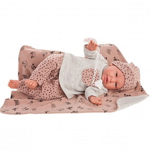 Кукла-реборн Моника в розовом, 52 см (Antonio Juans Munecas, 8165)