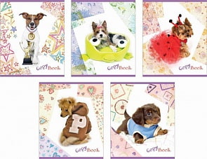 Тетрадь ученическая - Верные друзья, 24 листа, линейка (Полиграфика, 35367)