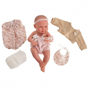 Кукла Соня в розовом, 42 см (Antonio Juans Munecas, 5082)