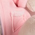Мягкая игрушка – Зайка Ми в розовой меховой курточке, малая, 18 см  - миниатюра №4