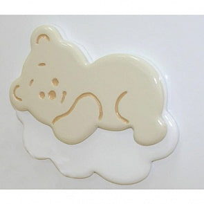 Накладка Красная звезда №22 - Мишка на облаке (Красная звезда, КЗ_Мишка на облаке)