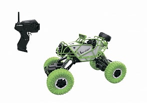 Драйв раллийная радиоуправляемая машина на аккумуляторе 3.6V – Бигвил, 4WD, 14 км/ч, цвет зелено-белый (1Toy, Т10947)