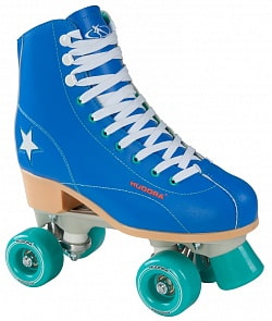 Ролики Rollschuh Roller Disco, размер 38, сине-зеленые (Hudora, 13194)