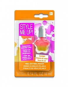 Лак для ногтей меняющий цвет Солнечный свет (Style Me Up, 1732)