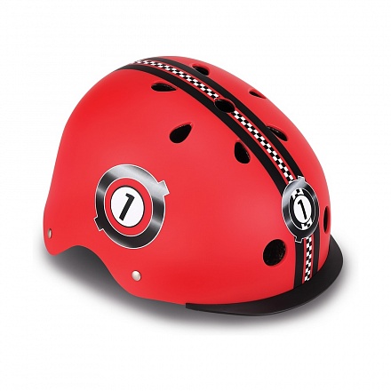 Шлем - Elite Lights, XS/S, 48-53 см, красный 