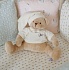 Умная игрушка для сна - Мишка бежевый с белым и розовым шумом  - миниатюра №8