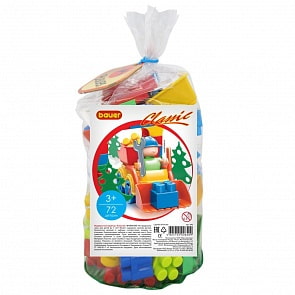 Конструктор Classic 3+ для мальчиков (Bauer, 640 БАУЕР)