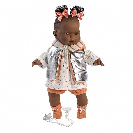 Интерактивная кукла – Николь африканка, 42 см 