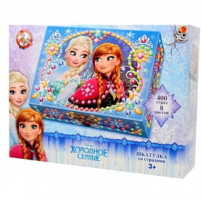 Шкатулка со стразами Дисней Холодное сердце, большая (Десятое королевство, 01989ДК)