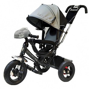 Трехколесный велосипед - Lexus Trike, колеса 12" и 10", серый, свет и звук (Lexus Trike, 950M4-N1210-GREYsim) Трехколесный велосипед - Lexus Trike, колеса 12" и 10", серый, свет и звук (Lexus Trike, 950M4-N1210-GREYsim)