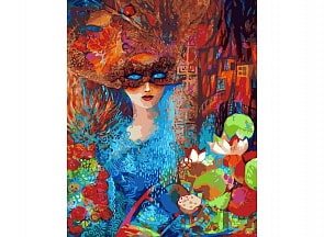 Раскраски по номерам - Картина «Осенние мотивы», 40 х 50 см. (Белоснежка, 082-AB)