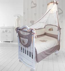 Комплект в кроватку - Мими, 7 предметов (Bombus, BOM_1137) - миниатюра