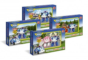 Мини-паззл Robocar Poli 24 элемента (Origami, 00180or)