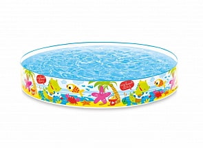Надувной жесткий бассейн - Пляж (Intex, с56451)