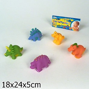 Набор для купания «Динозавры» (Играем вместе, 103HX90sim)