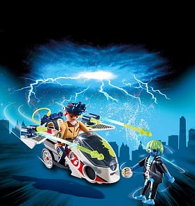 Игровой набор – Охотники за привидениями: Стэнц с небесным велосипедом (Playmobil, 9388pm)