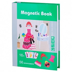 Развивающая игра из серии Magnetic Book - На бал (Magnetic Book, TAV025)