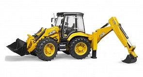 Экскаватор-погрузчик JCB 5CX eco (Bruder, 02-454) 
