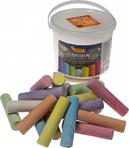 Круглый большой мел 20 штук, в ведре (Jovi, 1130)