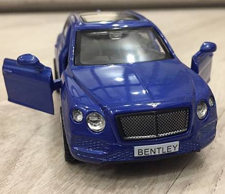Металлическая инерционная машина - Bentley Bentayga, 1:45  