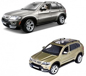 Металлическая машинка Bburago BMW X5, масштаб 1:18 (Bburago, 18-12076) Металлическая машинка Bburago BMW X5, масштаб 1:18 (Bburago, 18-12076)
