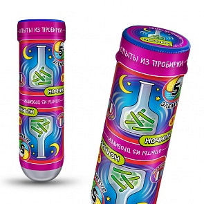 Набор для экспериментов Опыты из пробирки - Ночник (Дельта, 308пр)