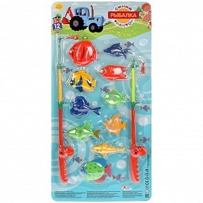 Магнитная игра рыбалка Синий трактор (Играем вместе, D938-H24041-R4)