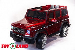 Электромобиль Mercedes Benz G65, вишневого цвета (ToyLand, MBAMGG65 В) Электромобиль Mercedes Benz G65, вишневого цвета (ToyLand, MBAMGG65 В)