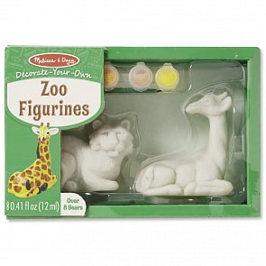 Набор - Раскрась фигурки животных из серии Творчество (Melissa&Doug, 9547_md)