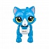 Интерактивная игрушка - Робо-котенок, бело-голубой, свет, звук, движение  - миниатюра №1