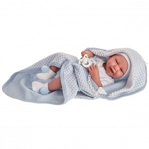 Кукла Луис в голубом, 42 см (Antonio Juans Munecas, 5037)