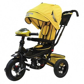 Трехколесный велосипед - Lexus Trike Sport, колеса 12" и 10", желто-черный, свет и звук (Lexus Trike, T400M2S-N1210-YELLOW+BLACKsim) Трехколесный велосипед - Lexus Trike Sport, колеса 12" и 10", желто-черный, свет и звук (Lexus Trike, T400M2S-N1210-YELLOW+BLACKsim)