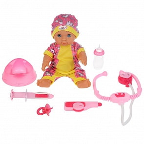 Пупс функциональный Сонечка 30 см озвученный с набором доктора (Карапуз, Y30HDS-DP-DTR-RU-20)