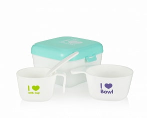 Полезный контейнер для еды - Bentoo, зеленый (Farlin, AEF-B008)