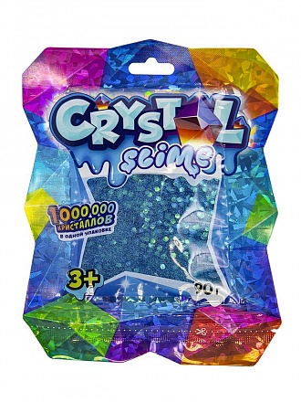 Игровой набор Crystal Slime – Slime, голубой, 90 г 