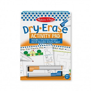 Блокнот из серии Творчество - Раскрась и сотри (Melissa&Doug, 2436)