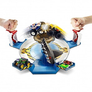 Игровой набор Hot Wheels - Монстр трак. Поединок с акулой (Mattel, FYK14)