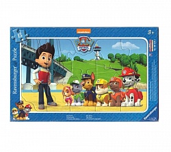 Пазл - Щенячий патруль, 15 деталей (Ravensburger, 06124) - миниатюра