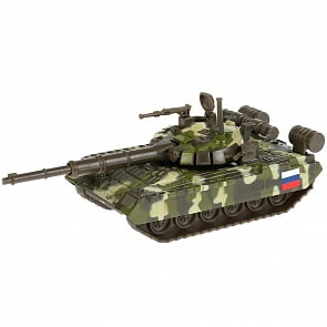 Металлический инерционный Танк T-90, 12 см (Технопарк, SB-16-19-T90-M-WB)
