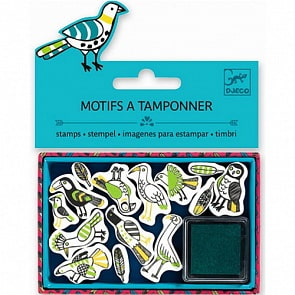 Набор штампов - Птицы (Djeco, 09791k)