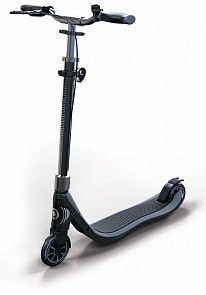 Двухколесный самокат Globber One NL 125 Delux, черно-серый (Globber, 476-100)