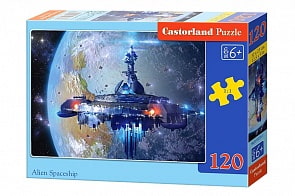 Пазл Космический корабль, 120 midi элементов (Castorland, B-13272)