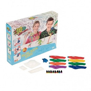 3D-ручка с 8 картриджами - Вертикаль - Дизайн студия (Redwood, 155252)