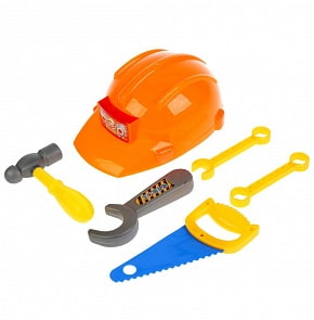 Набор строительных инструментов в сетке (B1853854)