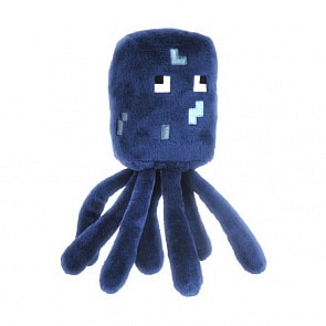 Мягкая игрушка из серии Minecraft - Squid Осьминог, 18 см. (Jazwares, TM16532)