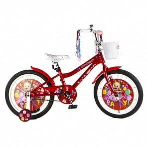 Детский велосипед Маша и Медведь, колеса 18" (Navigator, ВН18120)