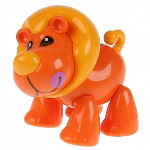Развивающая крутилка Лев, оранжевый цвет (Умка, S128-R2)
