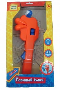 Гаечный ключ на батарейках, свет + звук (Играем вместе, KT1303sim)